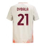 Pánský Fotbalový dres AS Roma Paulo Dybala #21 2024-25 Venkovní Krátký Rukáv